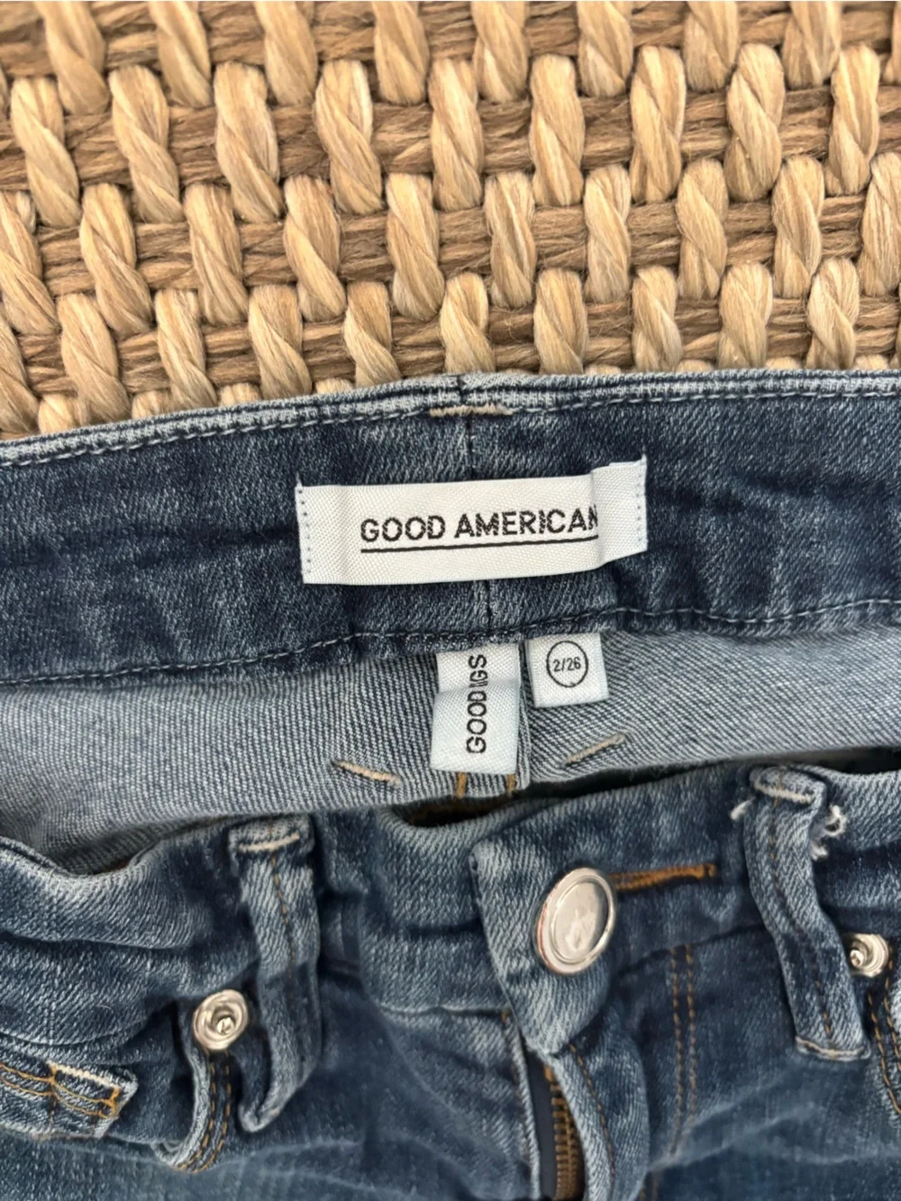 Good American Indigo Skinny Jeans